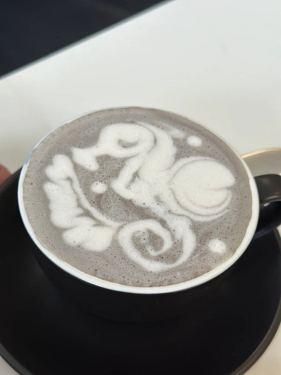 Black Sesame Latte