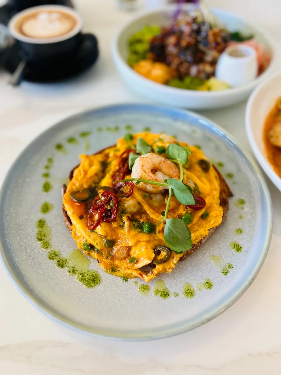 Prawn & Chilli Scrambled Eggs
