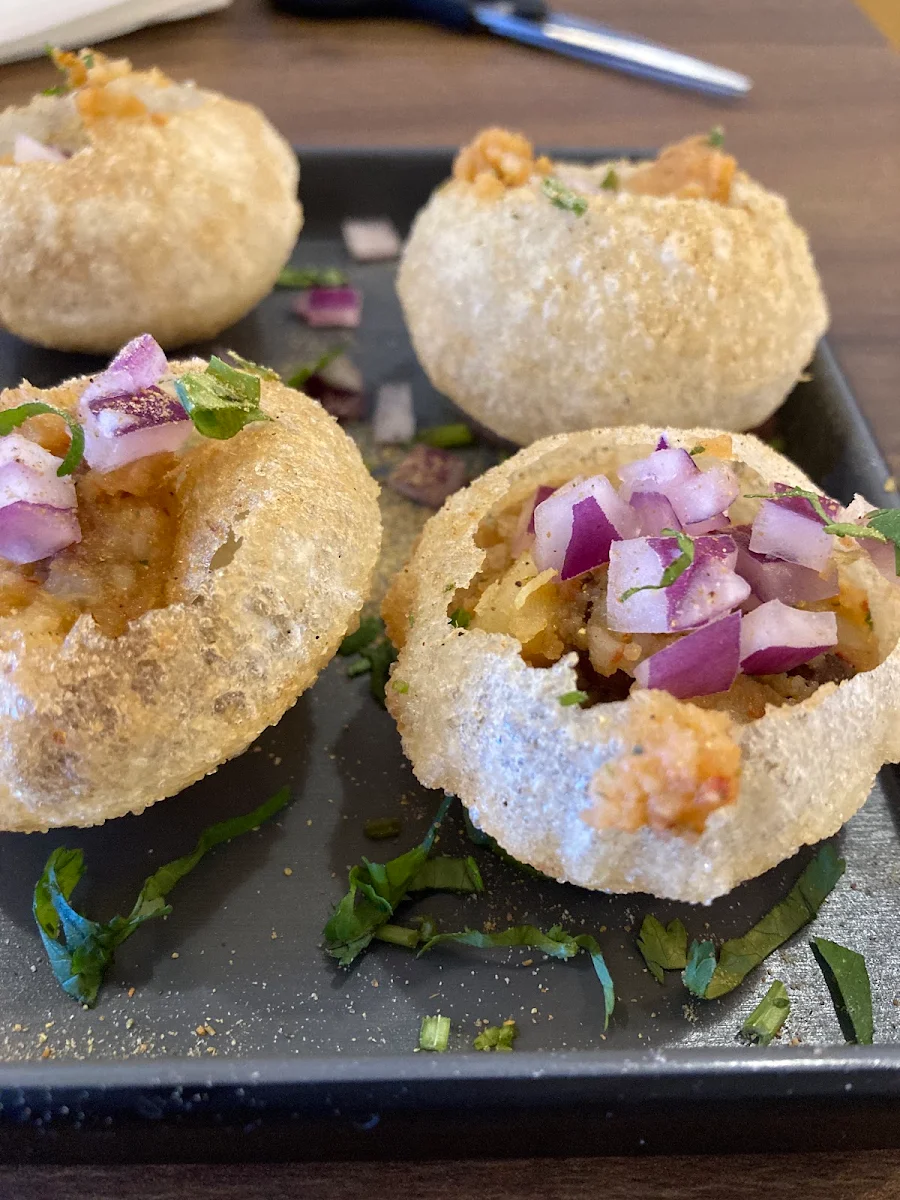 Panipuri, Thakar Indian Veg Kitchen - Adelaide