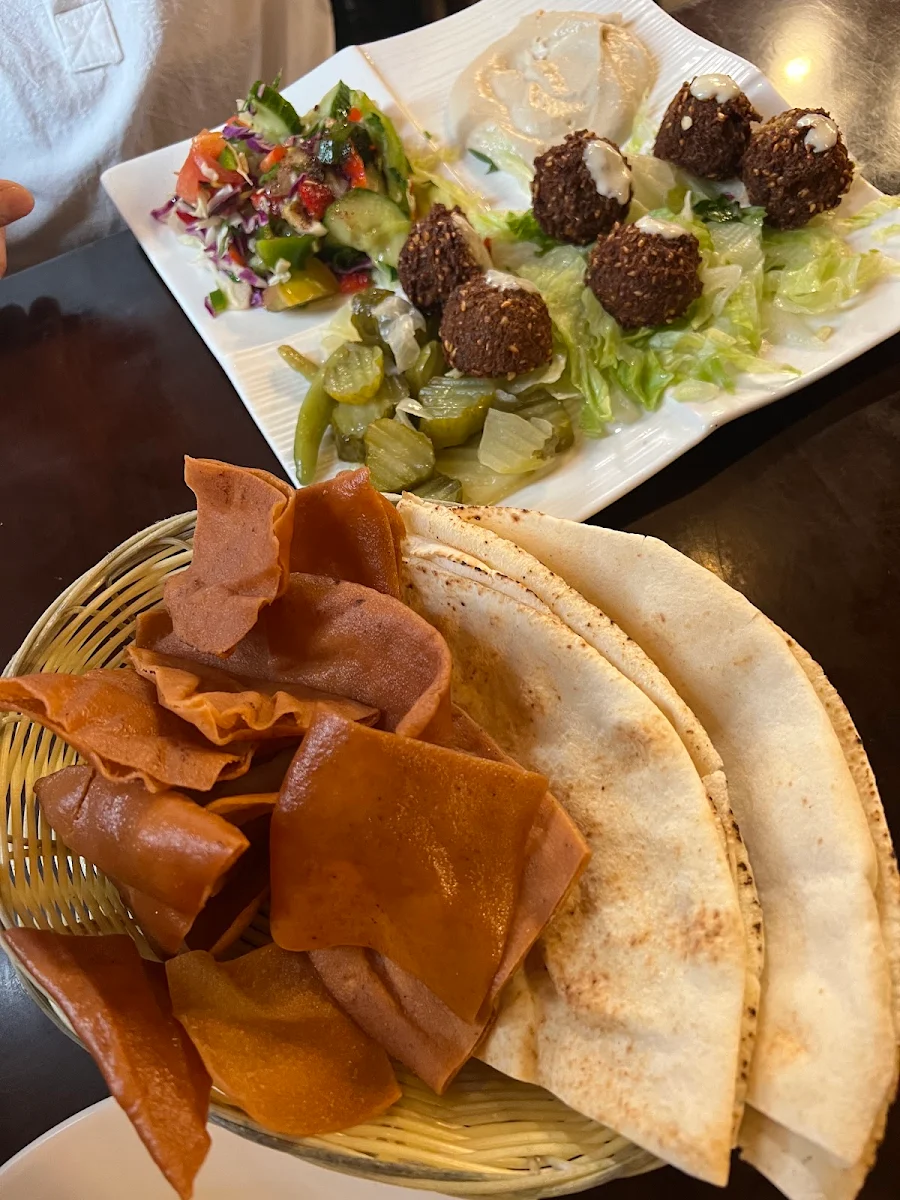 Falafel Fried Flat Bread, Cairo Cafe & Restaurant Cannington