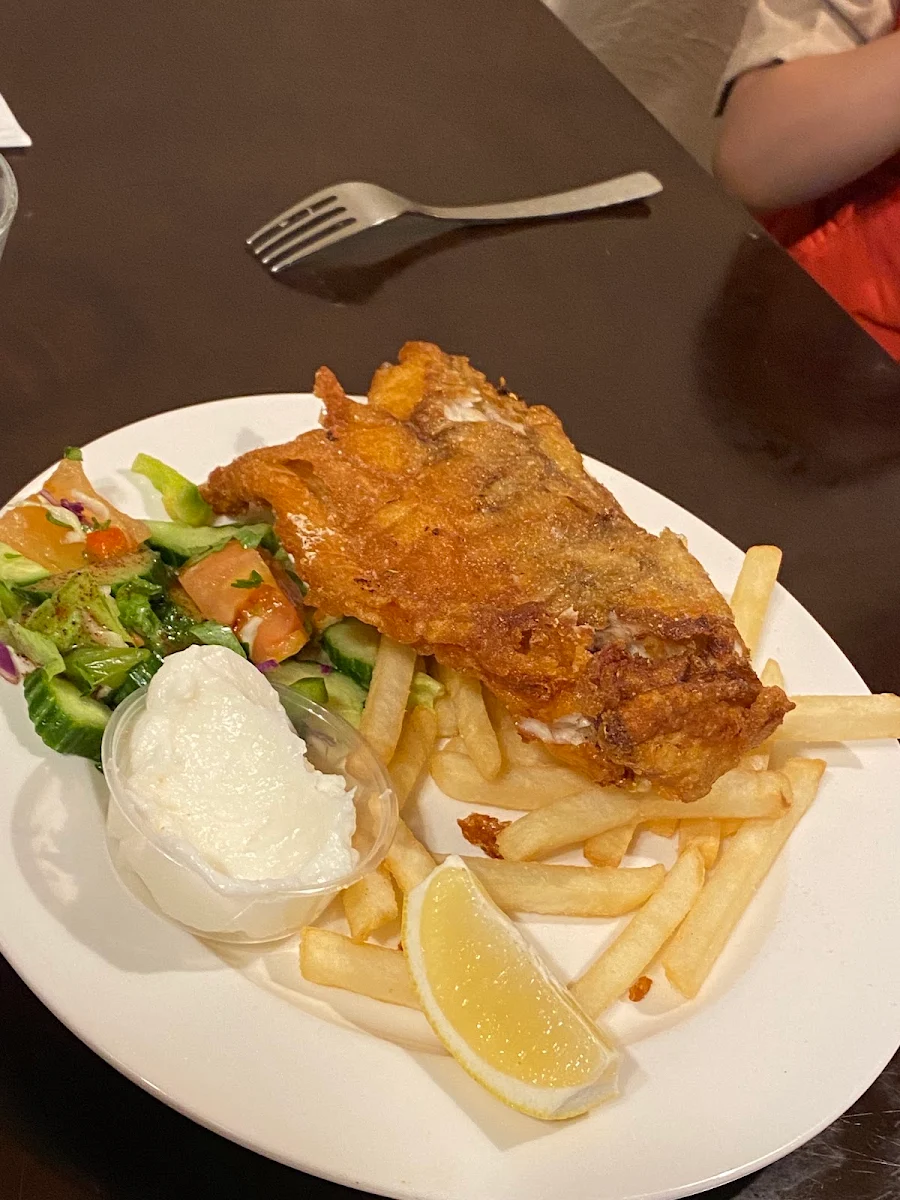 Fish and Chips, Cairo Cafe & Restaurant Cannington