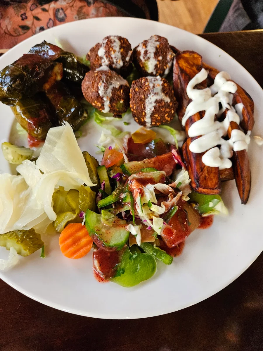 Veggie Plate, Cairo Cafe & Restaurant Cannington