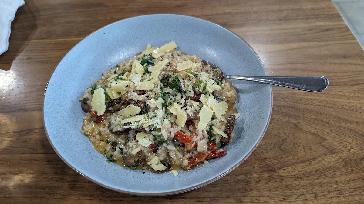 Risotto, The Glasshouse Cafe