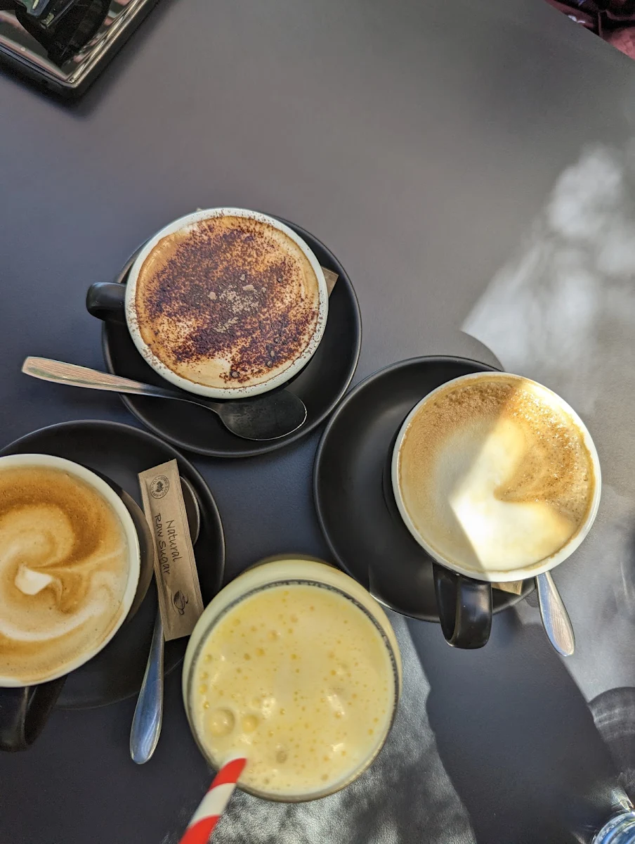 Coffee and Pineapple Juice