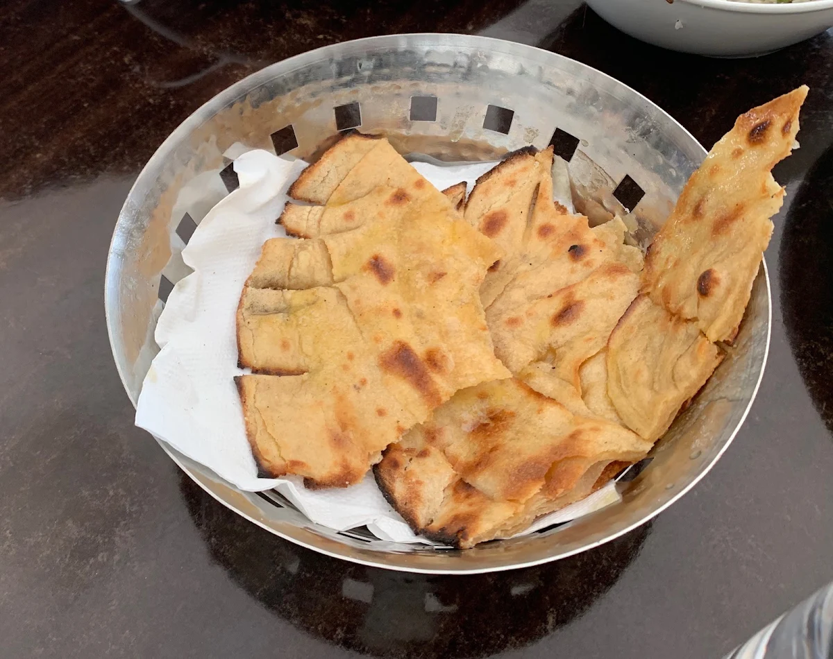 Garlic Naan, Clove Chill And Grill Indian Restaurant