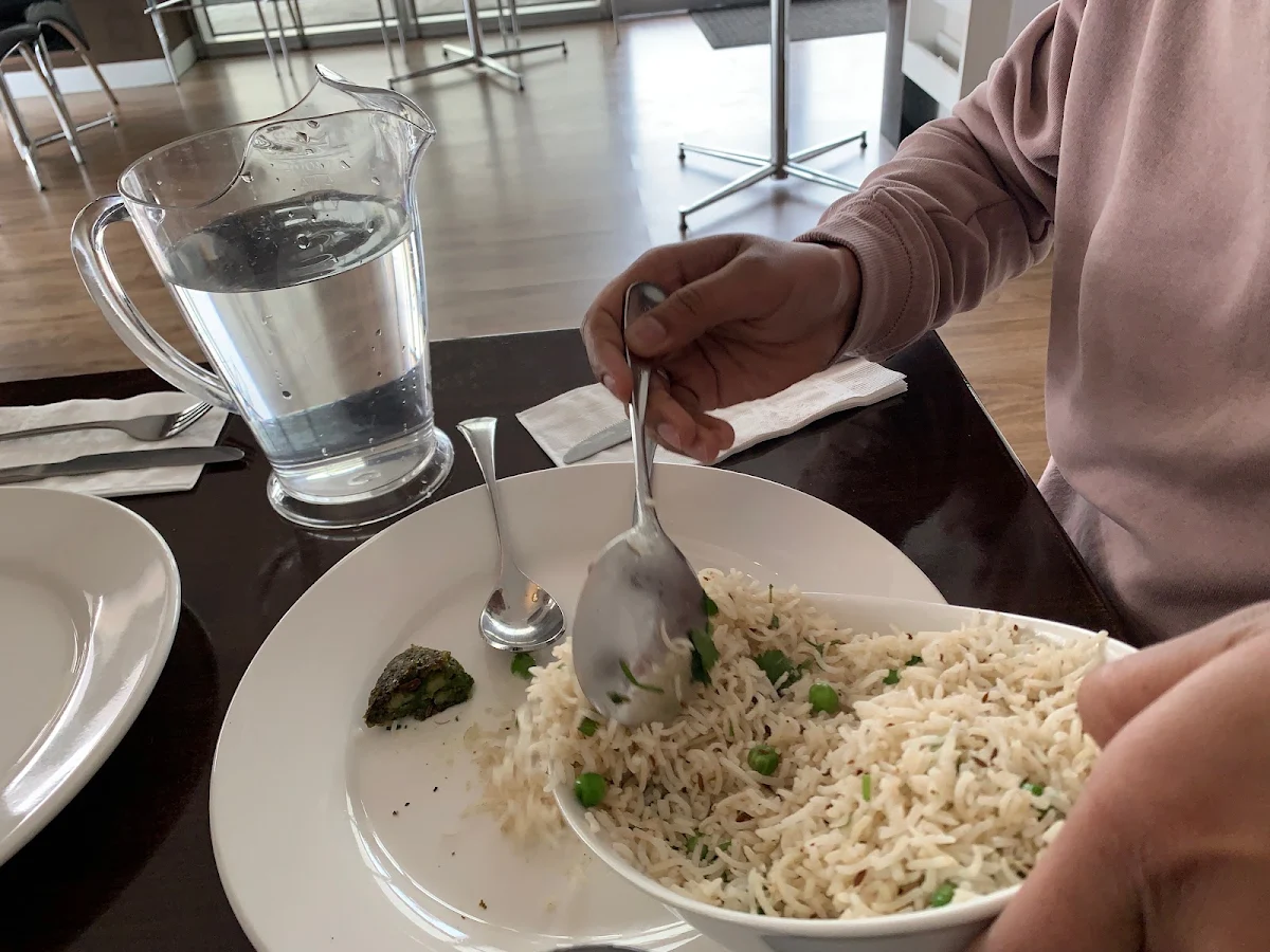 Peas Pulao, Clove Chill And Grill Indian Restaurant
