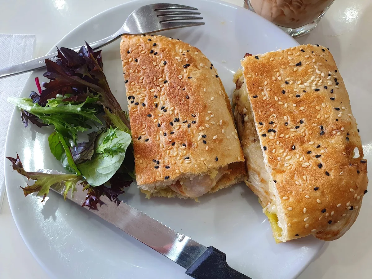 Chicken Avocado & Cheese Turkish Melt