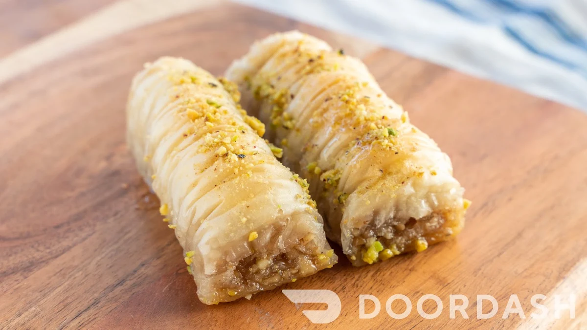 Baklava, Hamilton Kebab and pizza