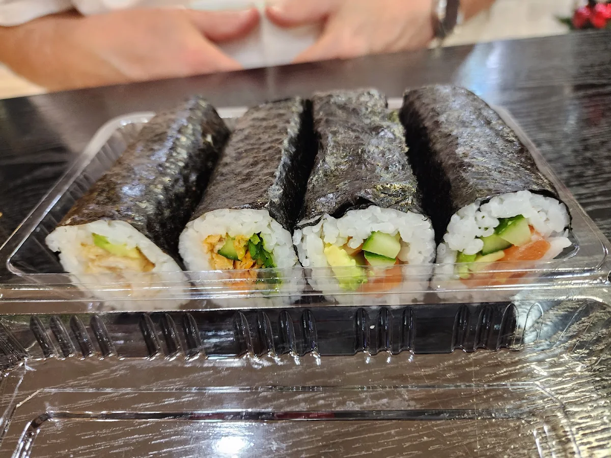 Lunch of Sushi Rolls