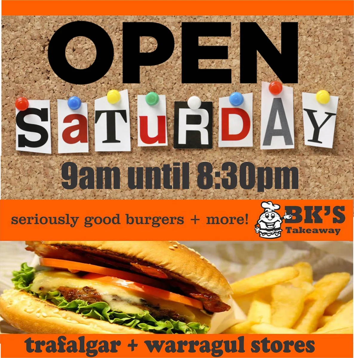 Highlights, BKs Takeaway Warragul