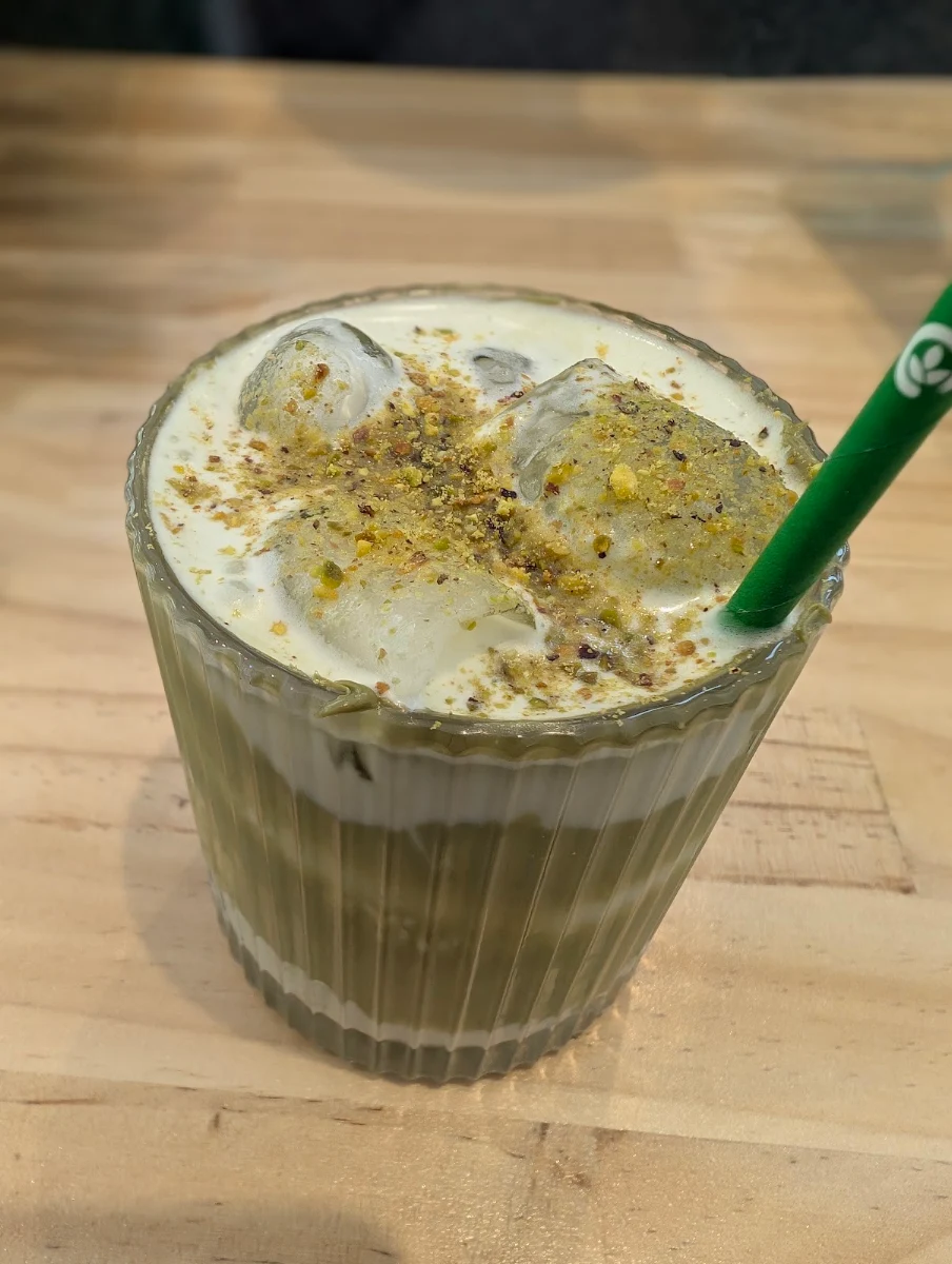 Iced Pistachio Latte