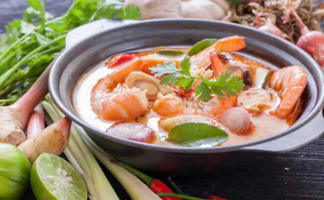 Tom Yum Prawn