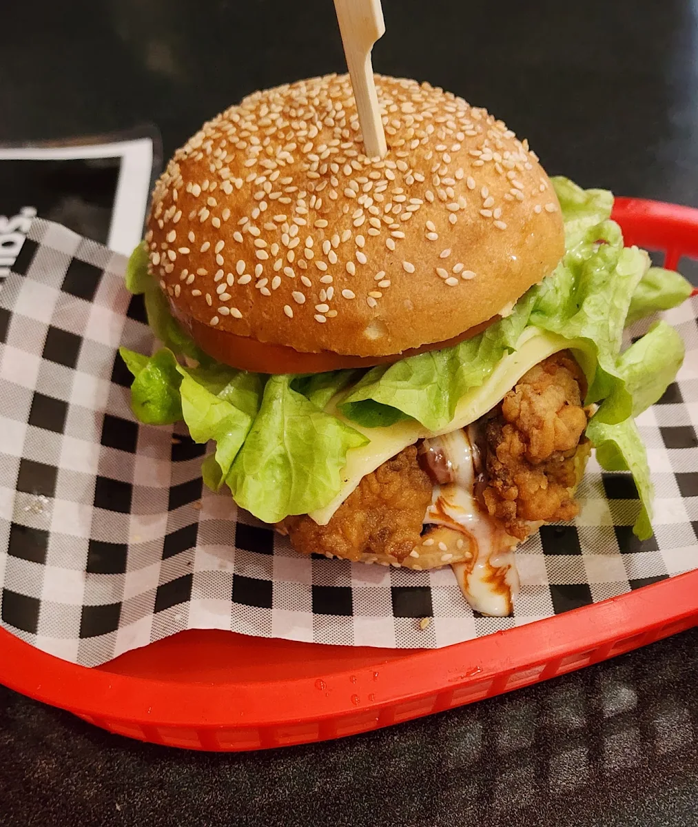 Spicy Buffalo Chicken Burger