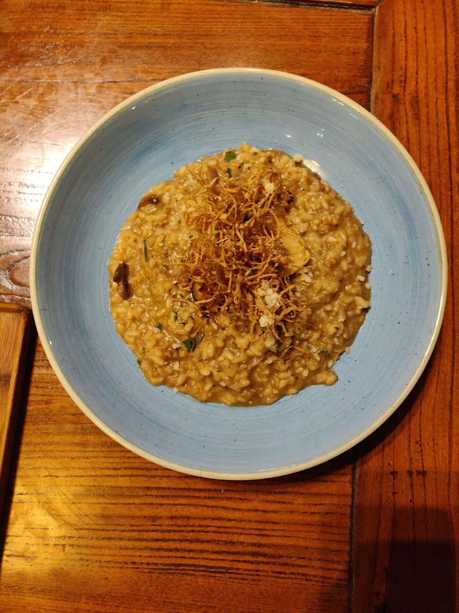 Mushroom Risotto, Baia The Italian
