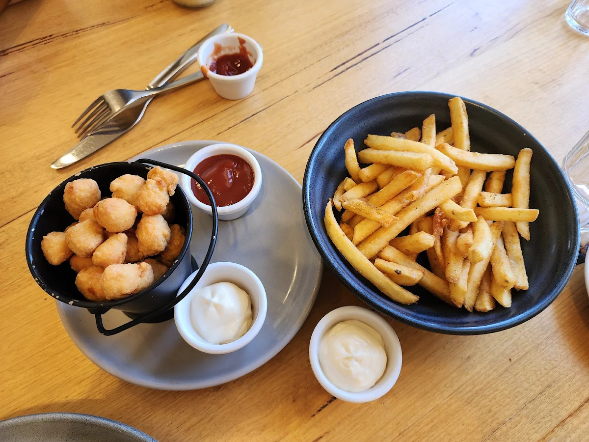 Popcorn Chicken French Fries