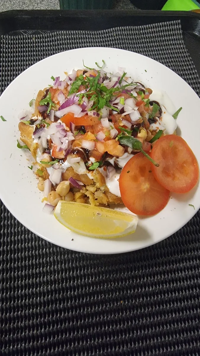 Vegetable Samosa Chat