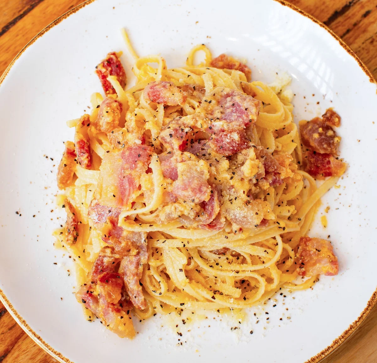 Fettuccine Carbonara