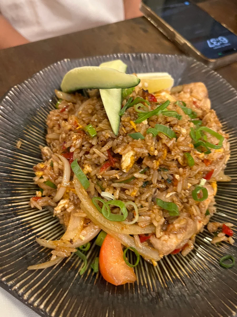 Spicy Chicken Fried Rice
