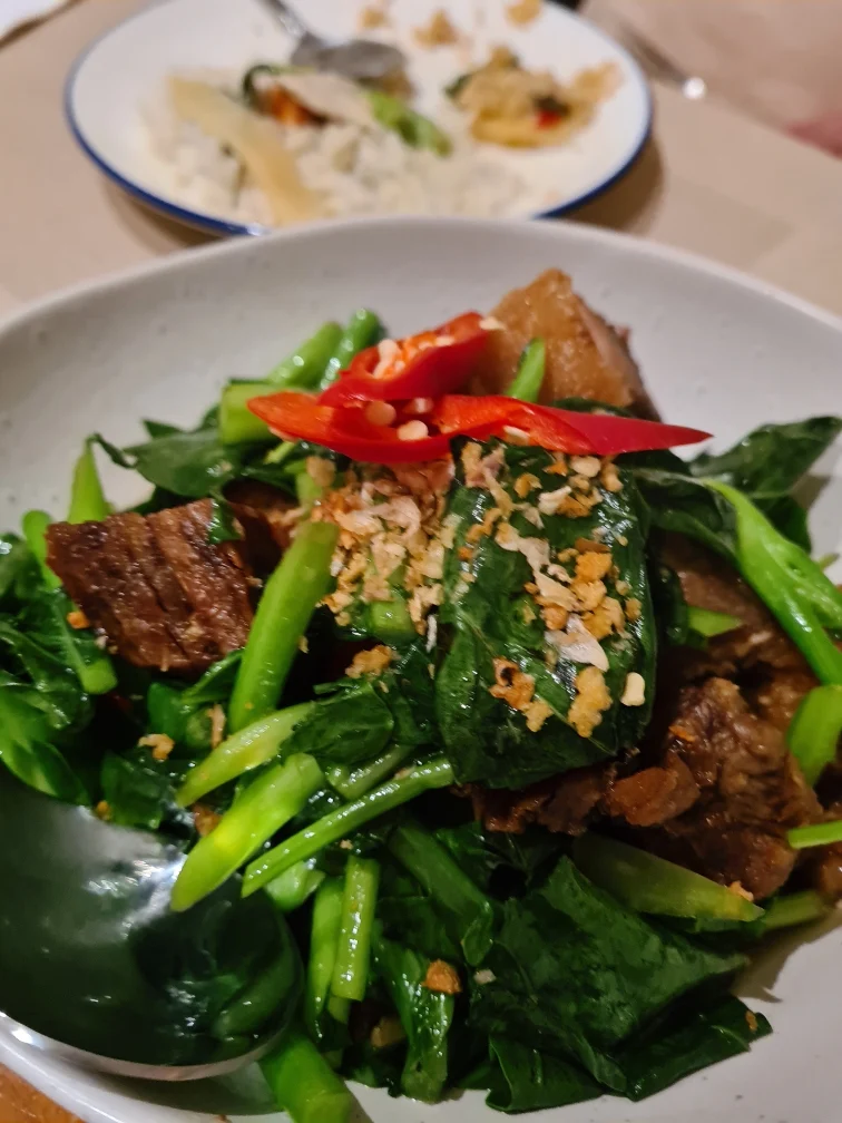 Kana Moo Grob Crispy Pork Belly