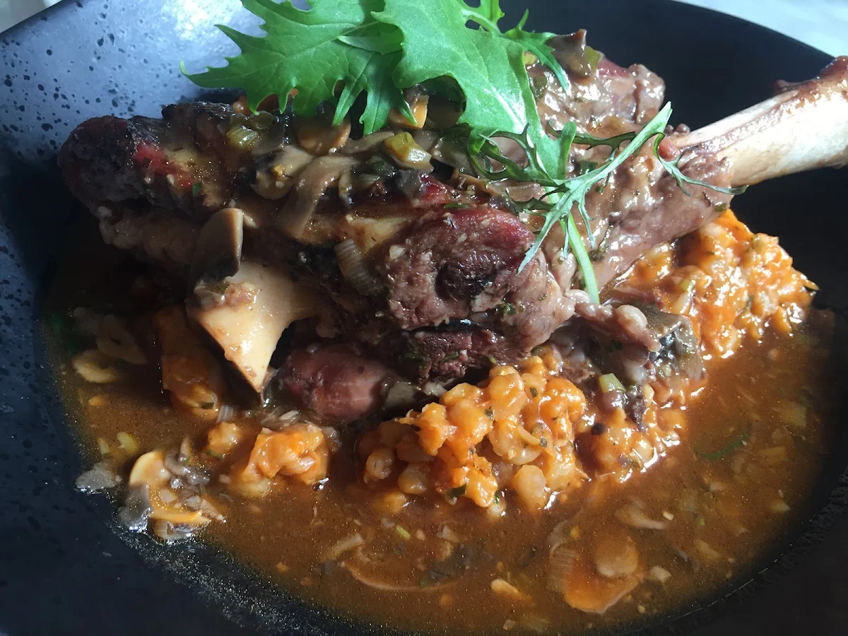 Lamb Shank, Cafe Valetta