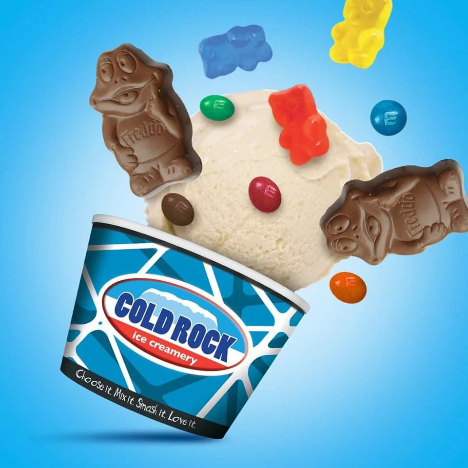 Highlights, Cold Rock Ice Creamery Hampton