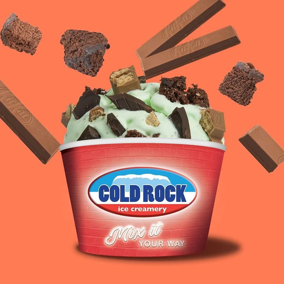 Highlights, Cold Rock Ice Creamery Hampton