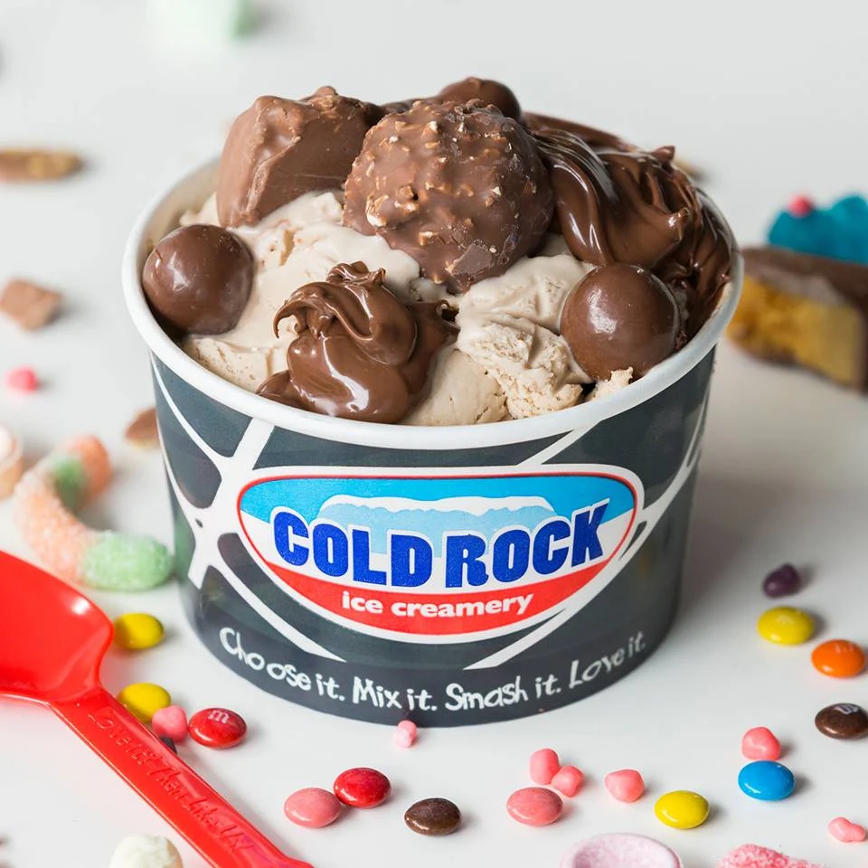 Highlights, Cold Rock Ice Creamery Hampton