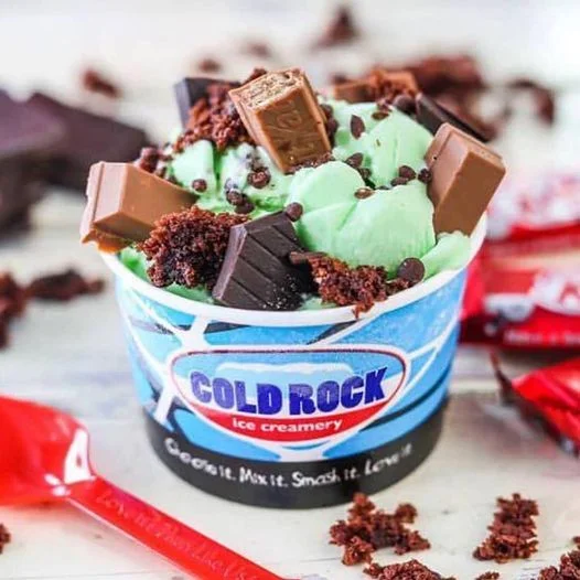 Highlights, Cold Rock Ice Creamery Hampton