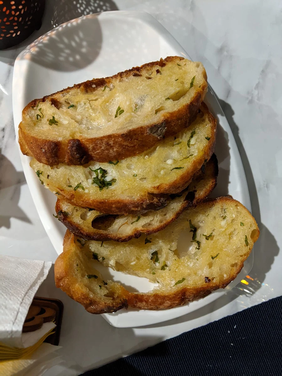 Garlic Bread, Caffè Roma