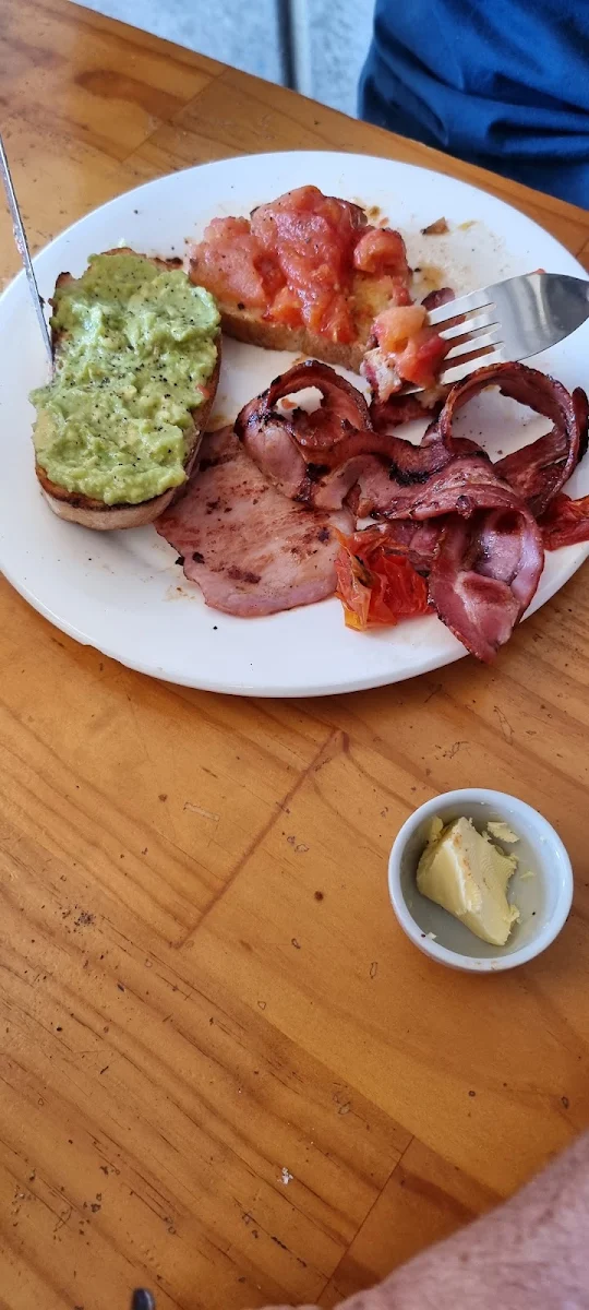 Bacon and Eggs Avocado Toast