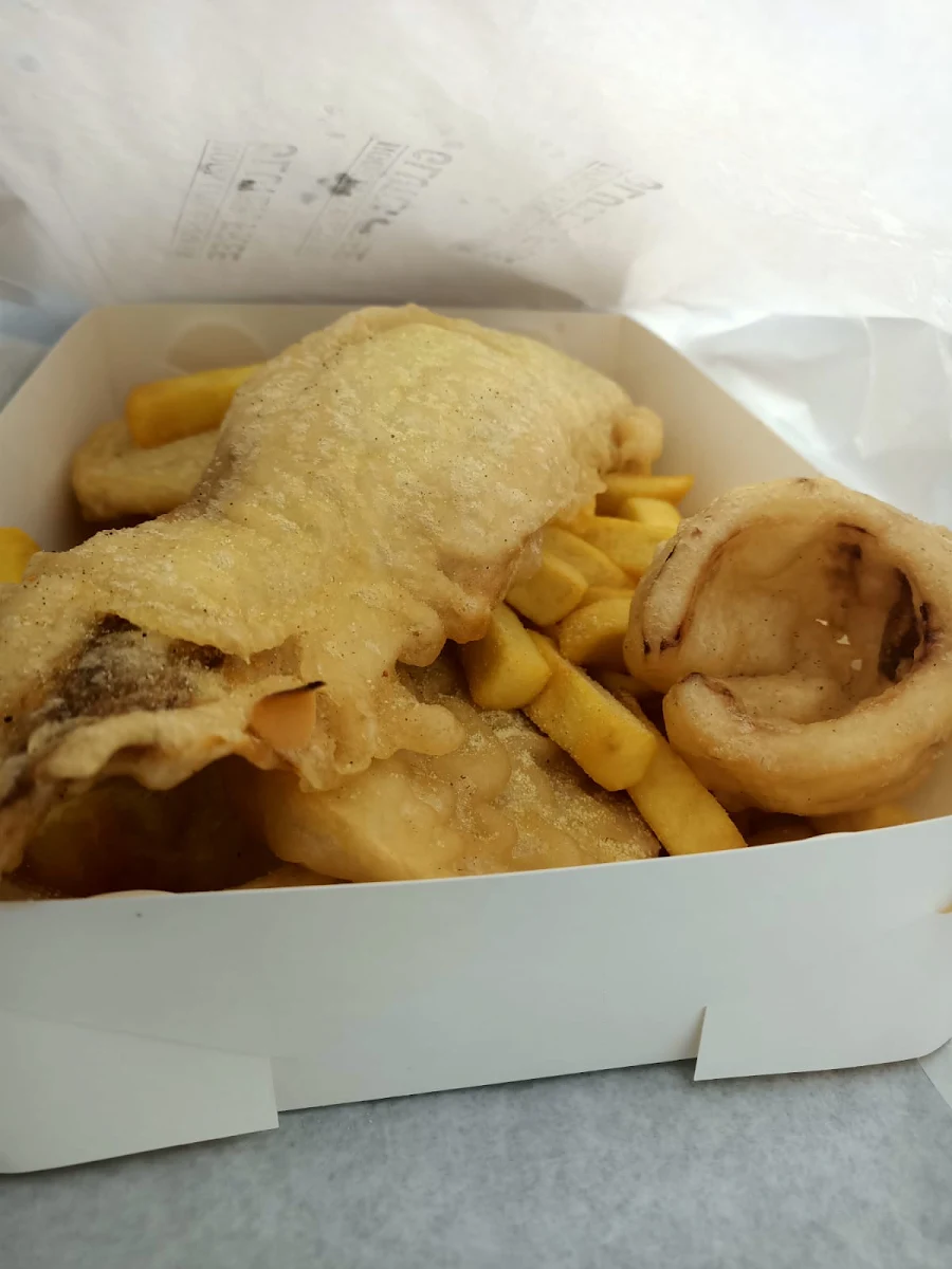 Fish and Chips and Onion Rings
