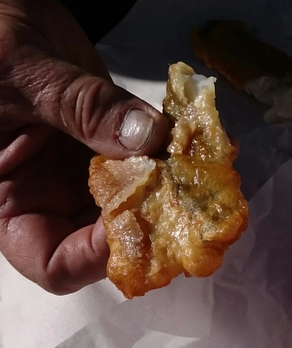 They Call It Freshly Cooked Battered Fish