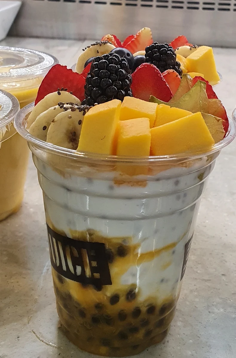 Chia Pudding, Top Juice Woden