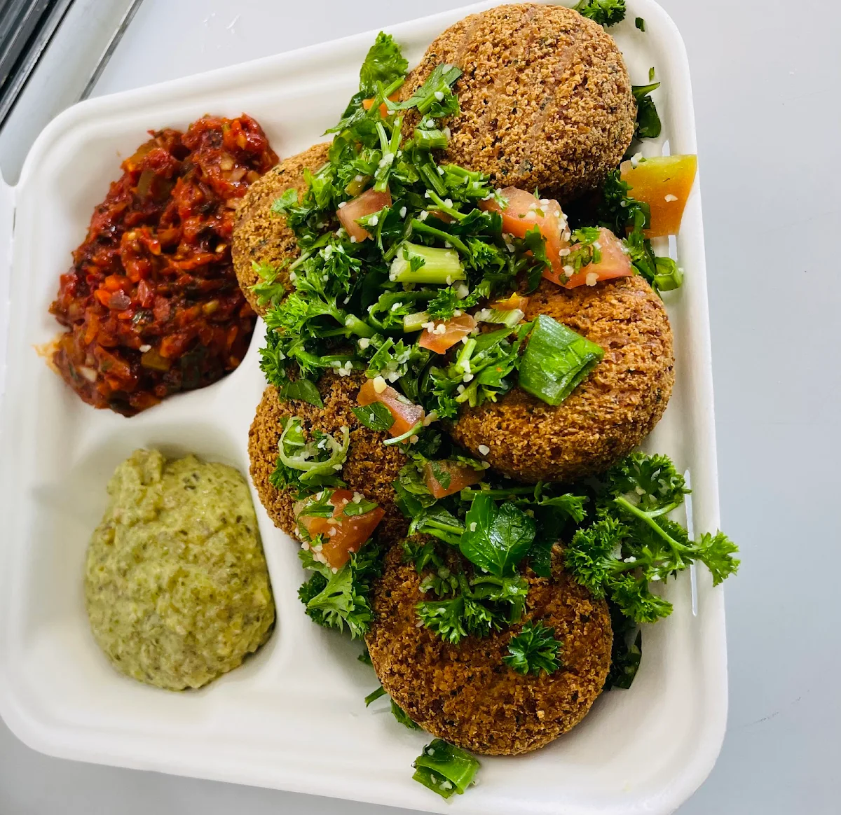Falafel Dinner Pack, Charcoal Shish Kebabs
