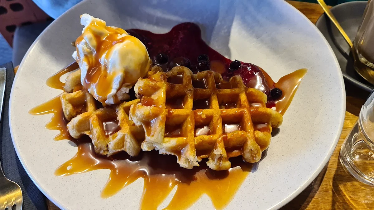 Waffles, Riddik Restaurant