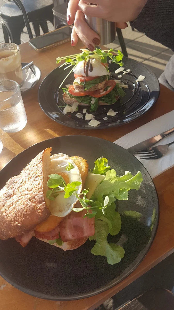 Breakfast Burger, Cafe Gold Coast