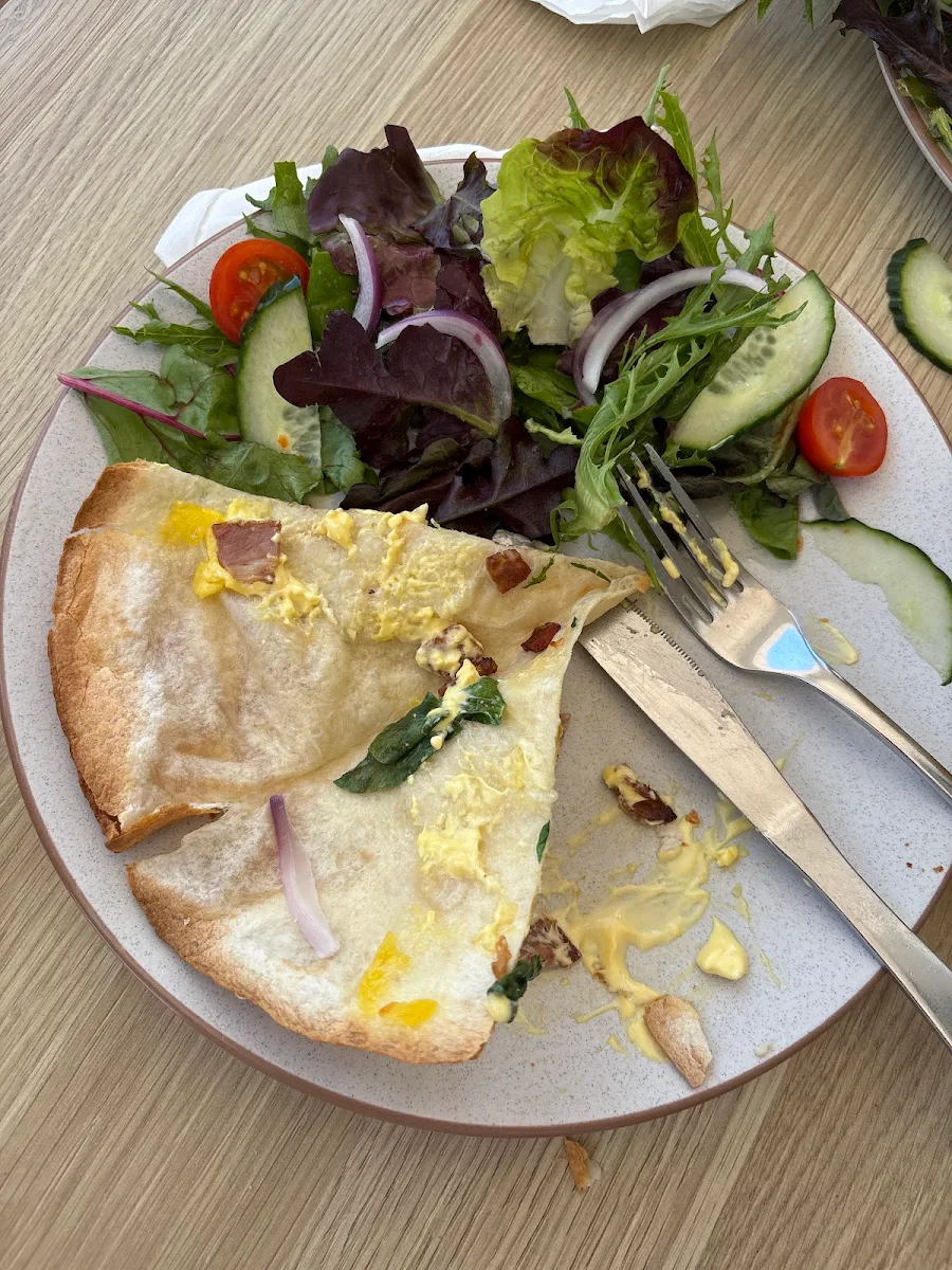 Chicken Flatbread, The Coffee Club Café