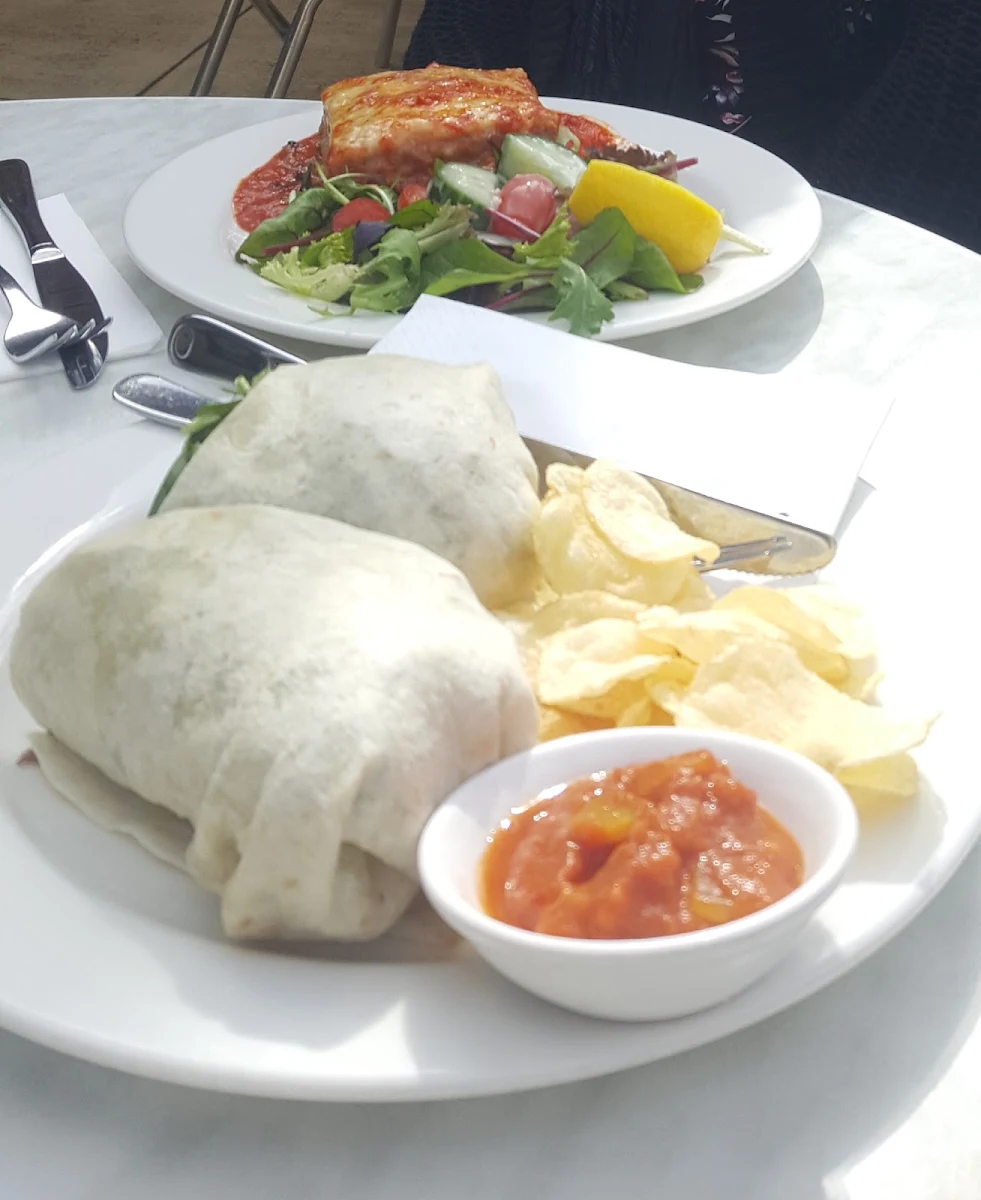 Lamb Wrap, Dôme Café - Wanneroo