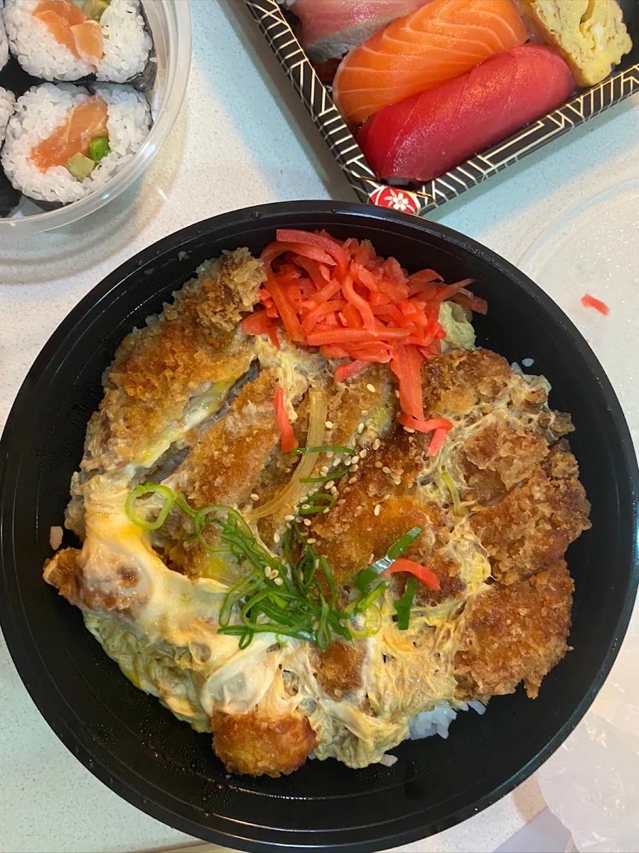 Katsu Don Pork or Chicken