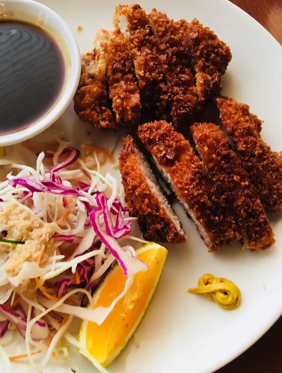 Tonkatsu with Salad