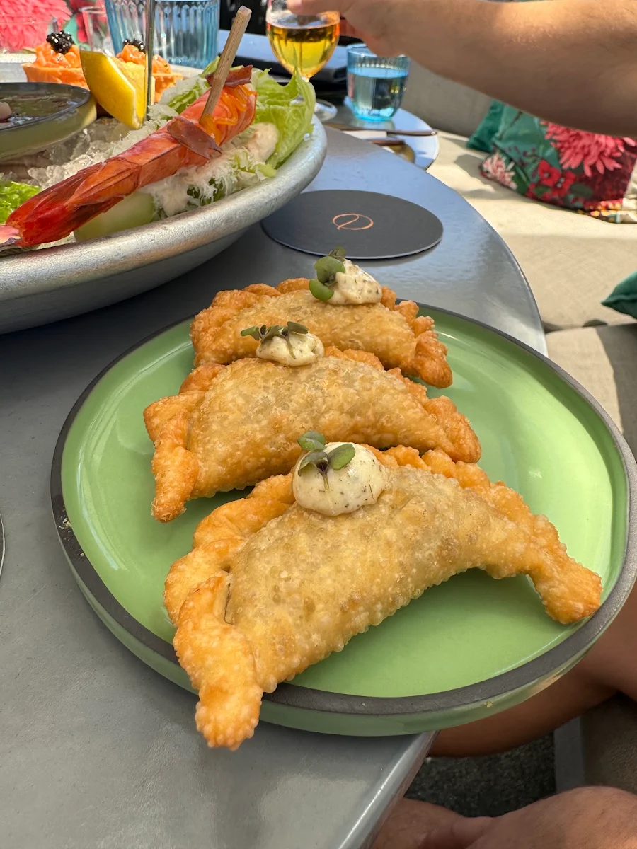 Empanadas, CIRQ Rooftop Bar & Lounge