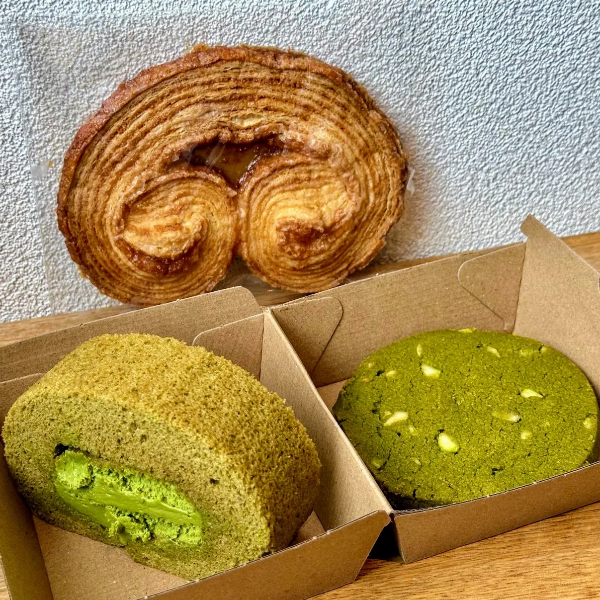 Matcha Swiss Roll, Cre Asion