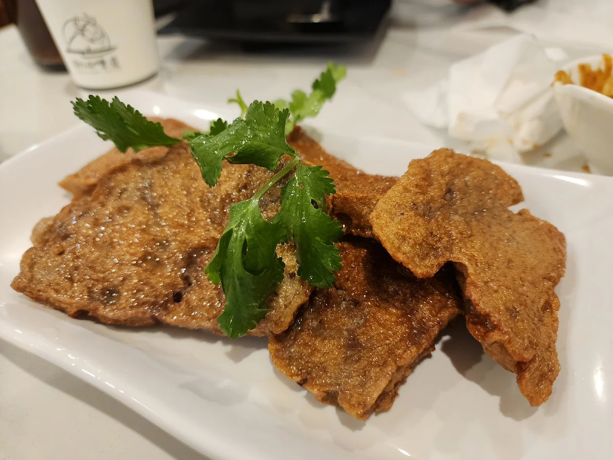Fried Beef Pancake