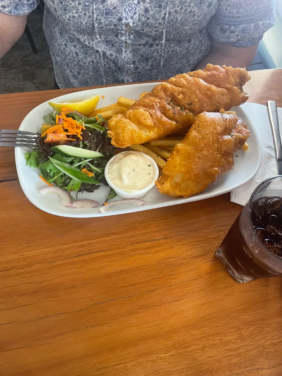 Fish & Chips, The Rose Hotel & Motel