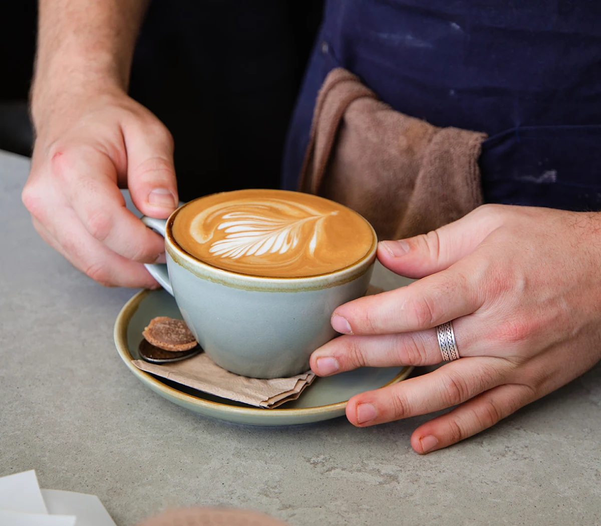 Flat White, Vault Cafe
