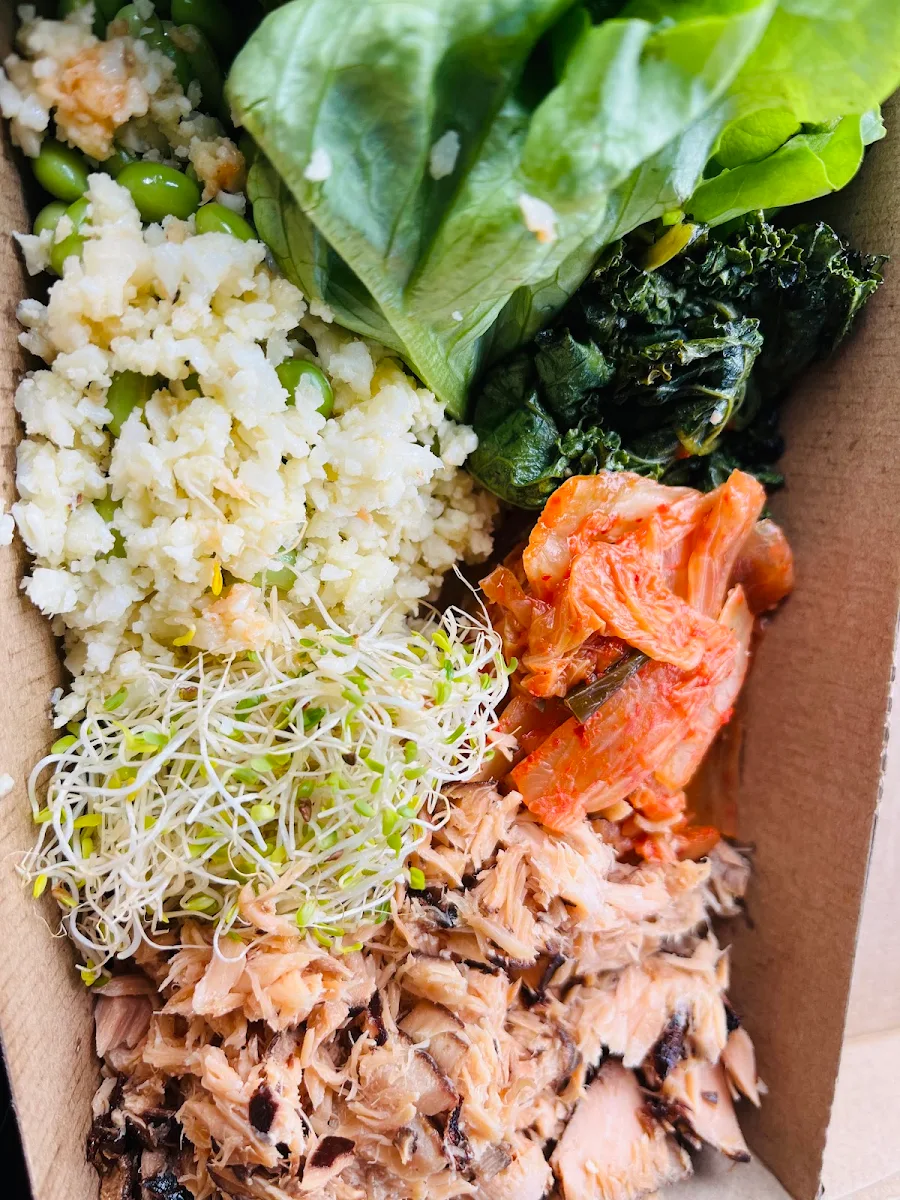 Deconstructed Smoked Salmon Salad