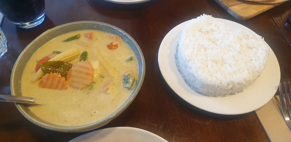 Green Curry, Siam Taste Thai Restaurant
