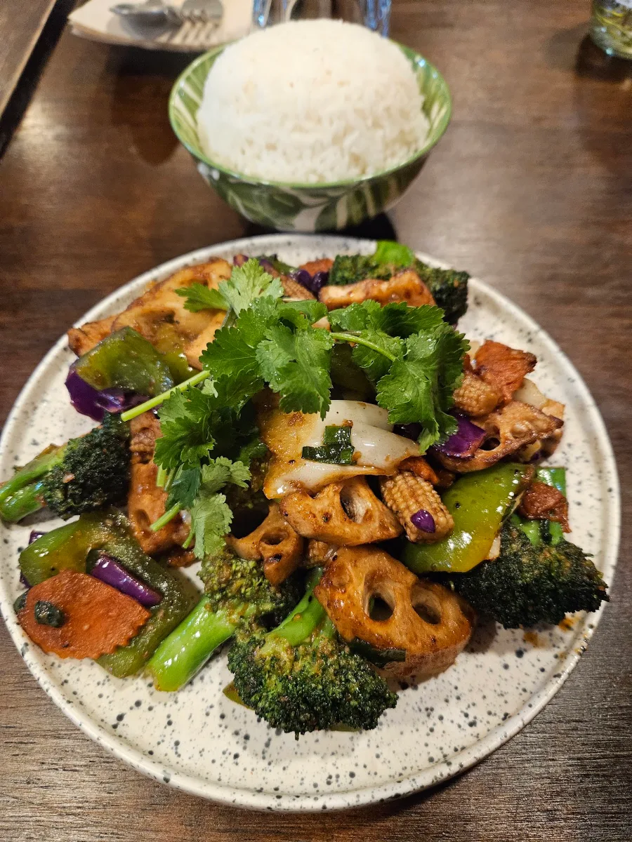 Lotus Root Dish, Siam Taste Thai Restaurant