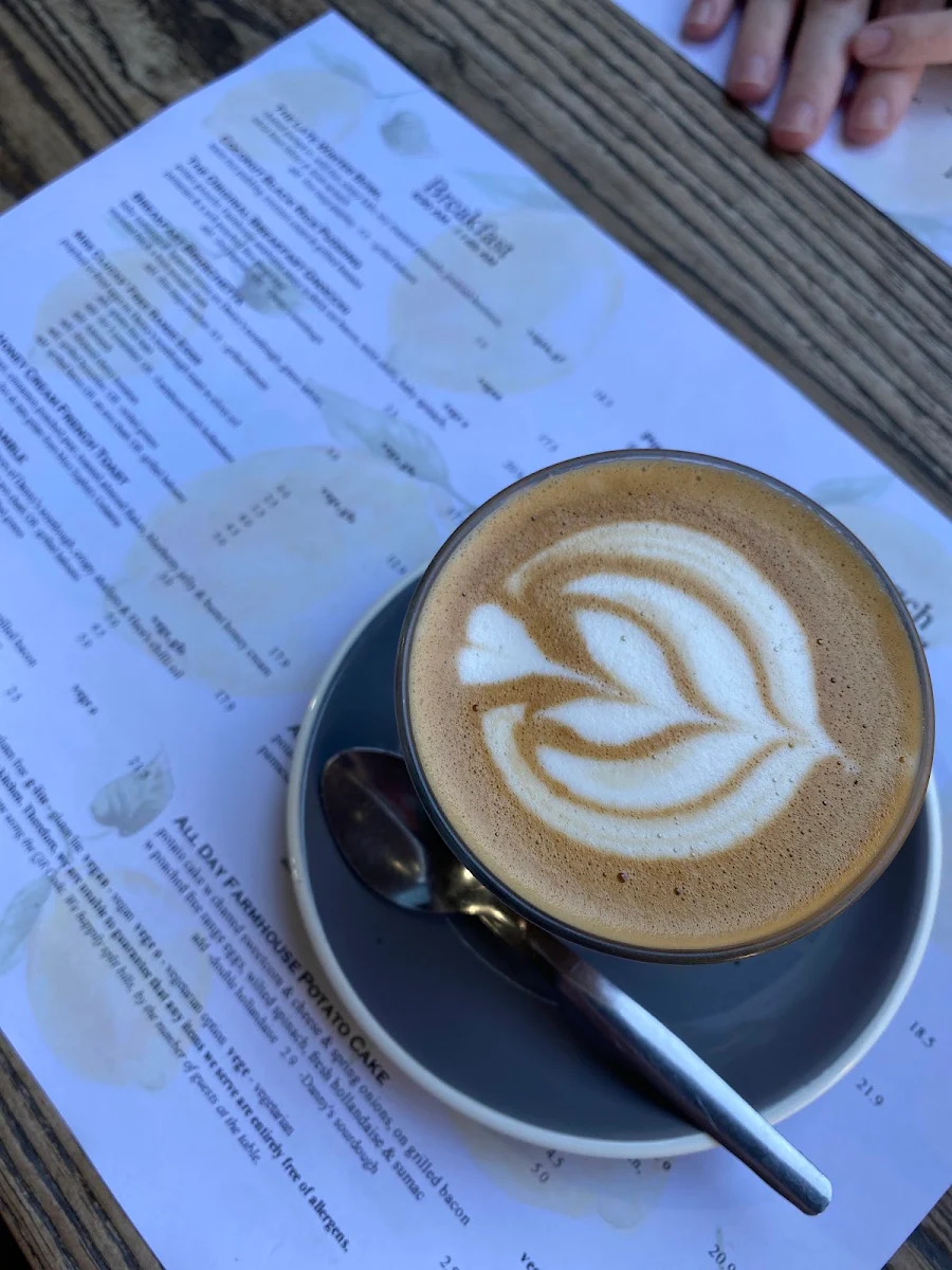 Flat White, Farmhouse, Kedron Cafe