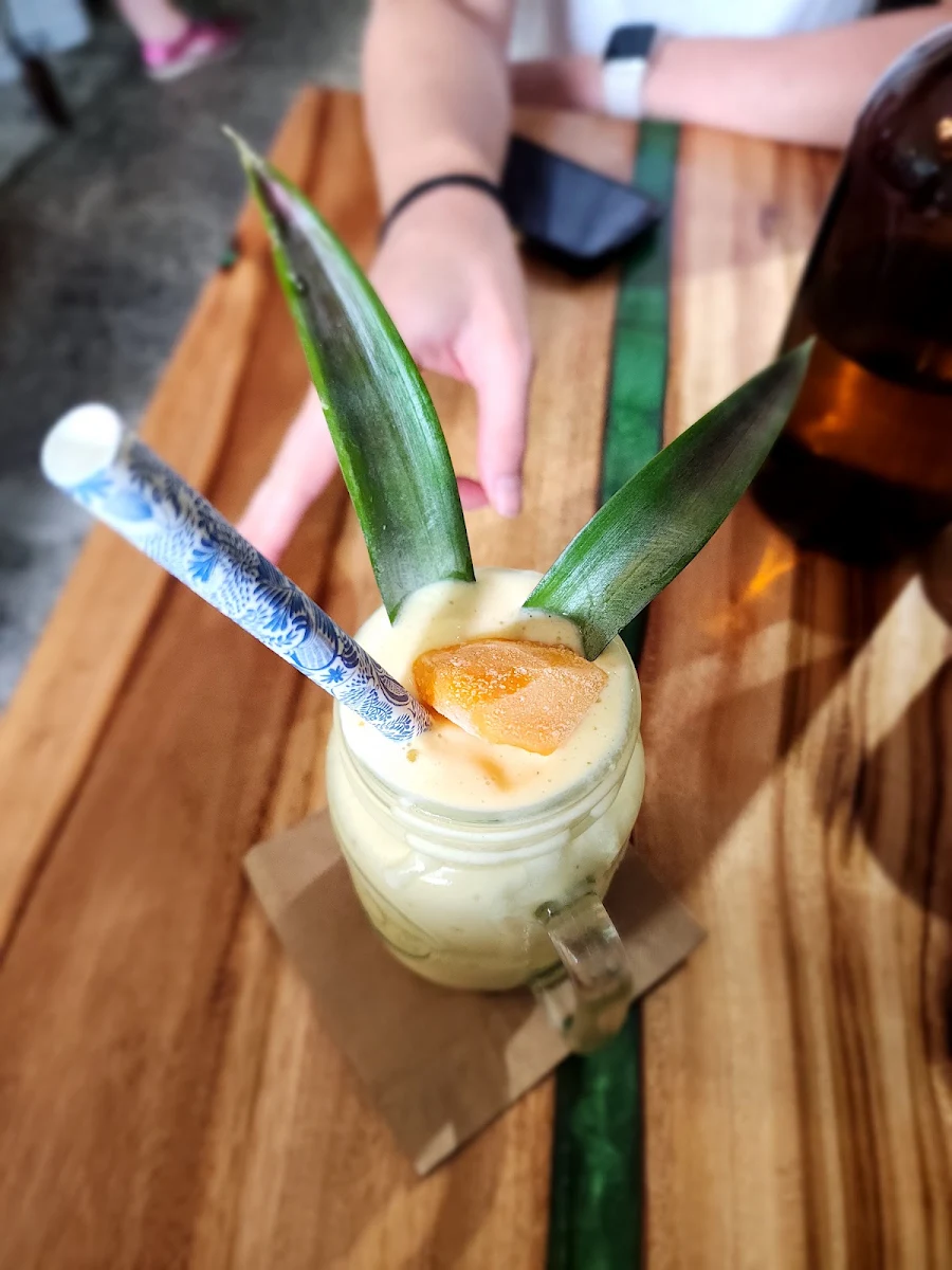 Mango Smoothie, Farmhouse, Kedron Cafe